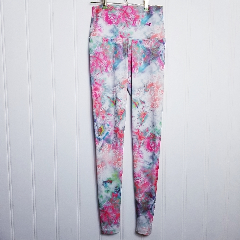 Mika High Waist Multi Color Athletic Leggings M/L